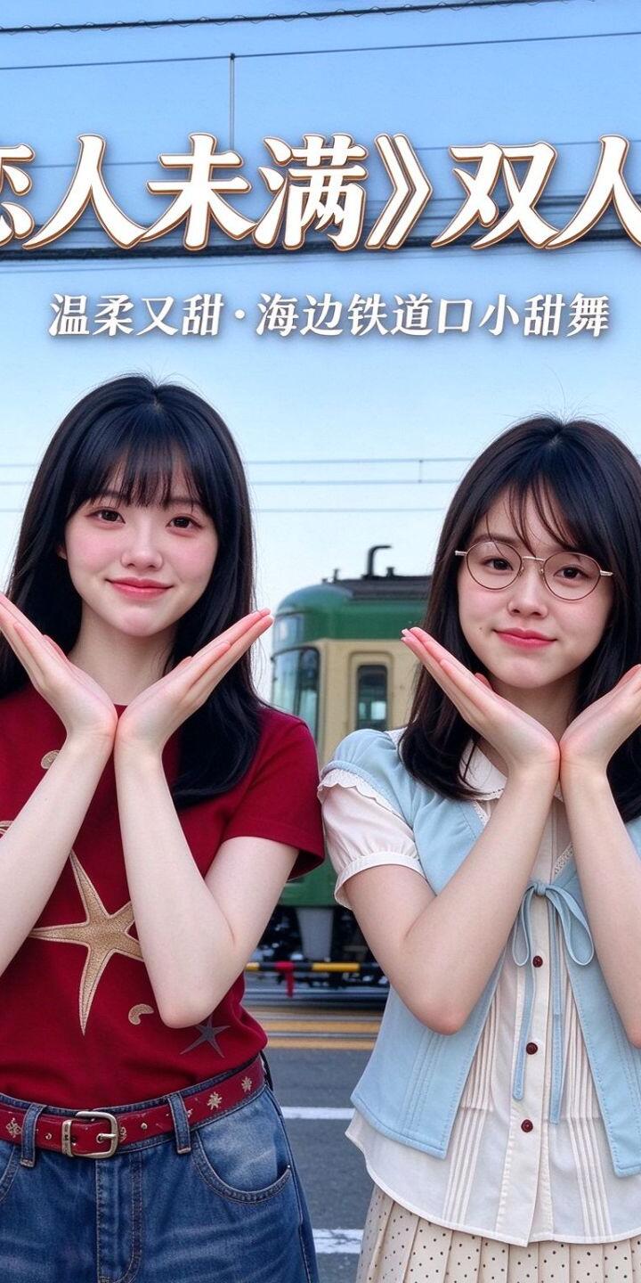 《恋人未满》海边铁道口双人舞